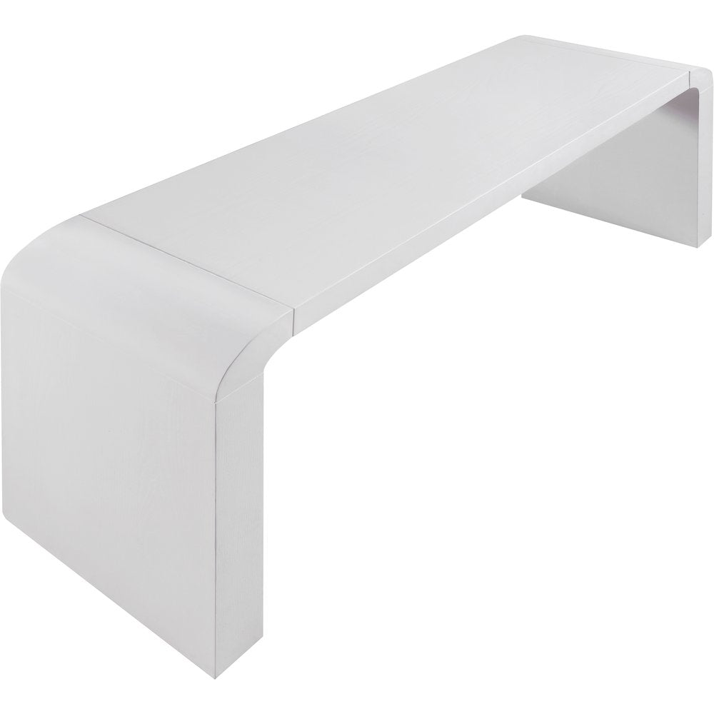Toulon White Oak Veneer Console Table