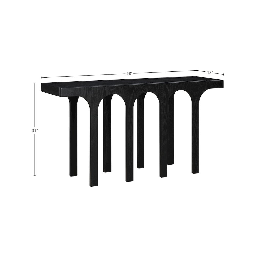 Westfield Black Console Table