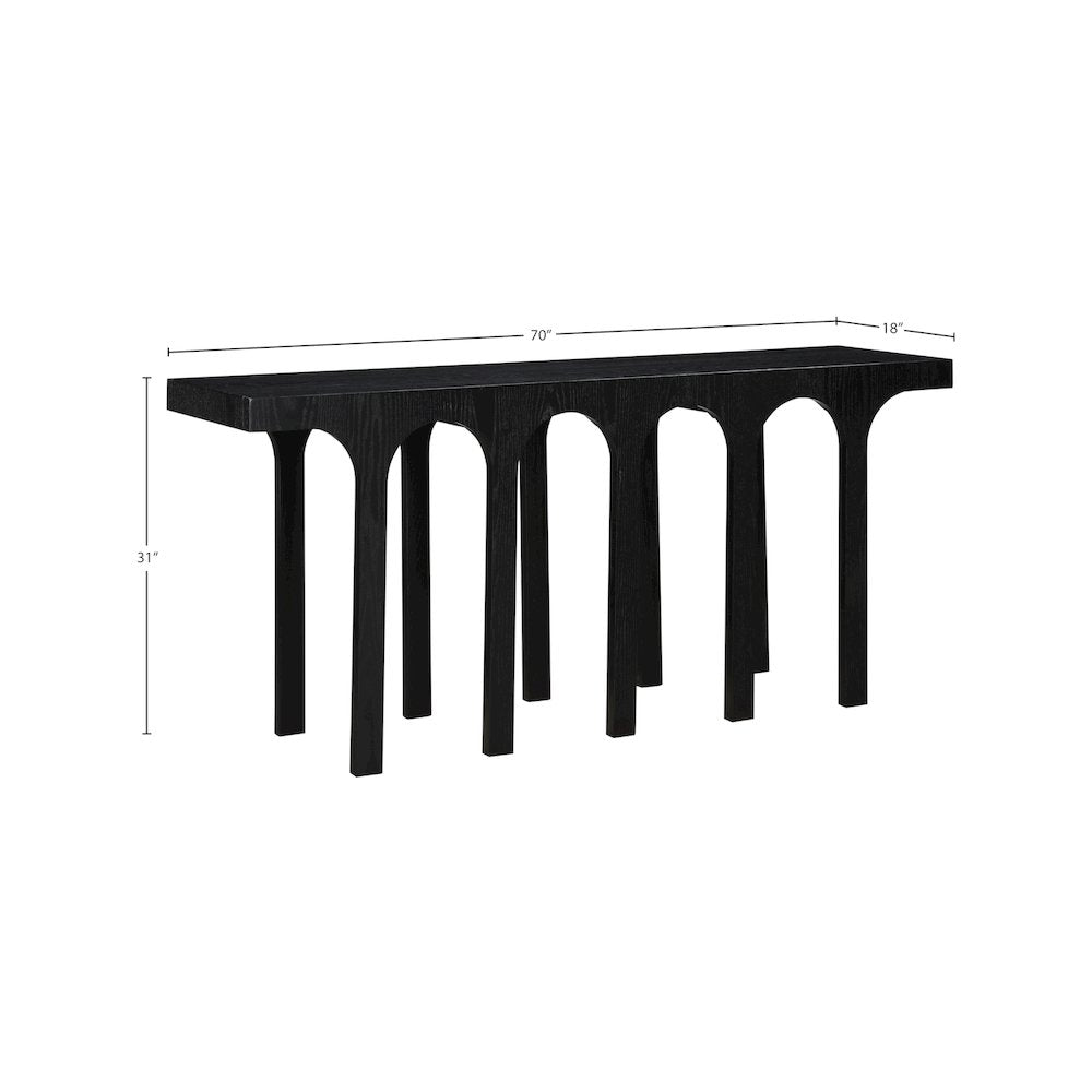 Westfield Black Console Table