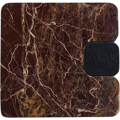 Ravenna Burgundy End Table