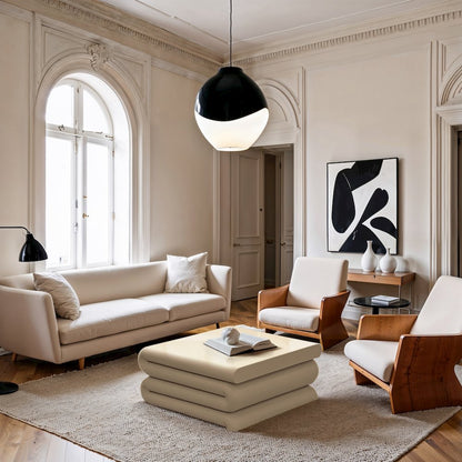 Roland Cream Iron Coffee Table
