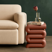 Roland Terracotta Iron End Table