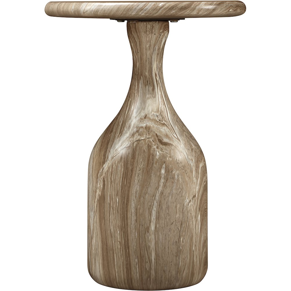 Savona Beige Concrete Indoor/Outdoor End Table