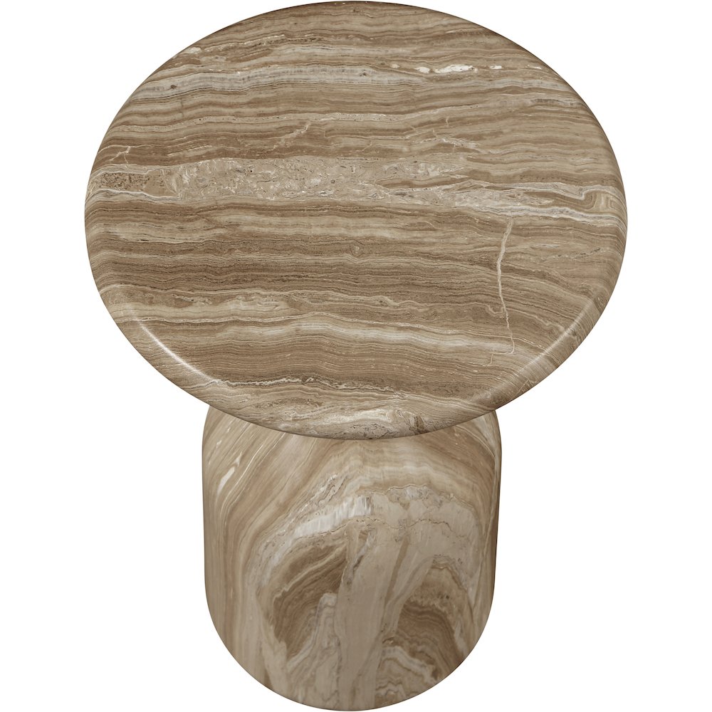 Savona Beige Concrete Indoor/Outdoor End Table