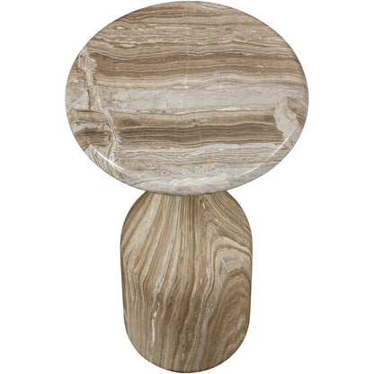 Savona Beige Concrete Indoor/Outdoor End Table