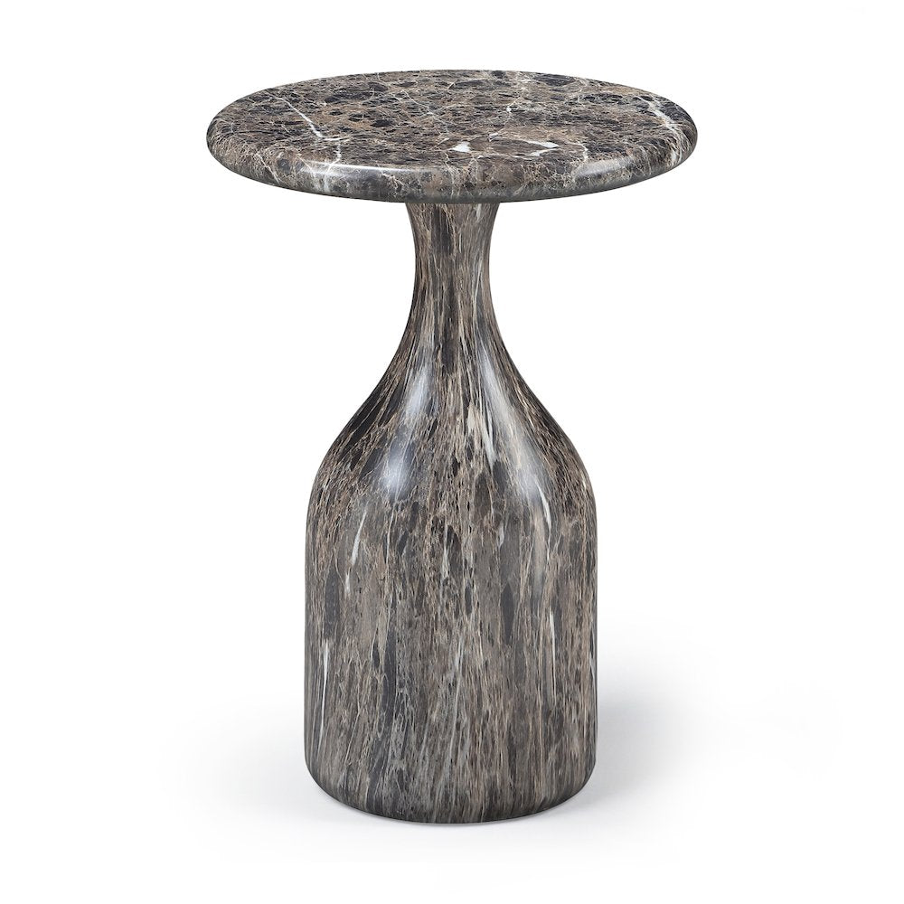 Savona Brown Concrete Indoor/Outdoor End Table