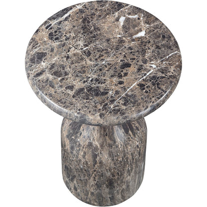 Savona Brown Concrete Indoor/Outdoor End Table