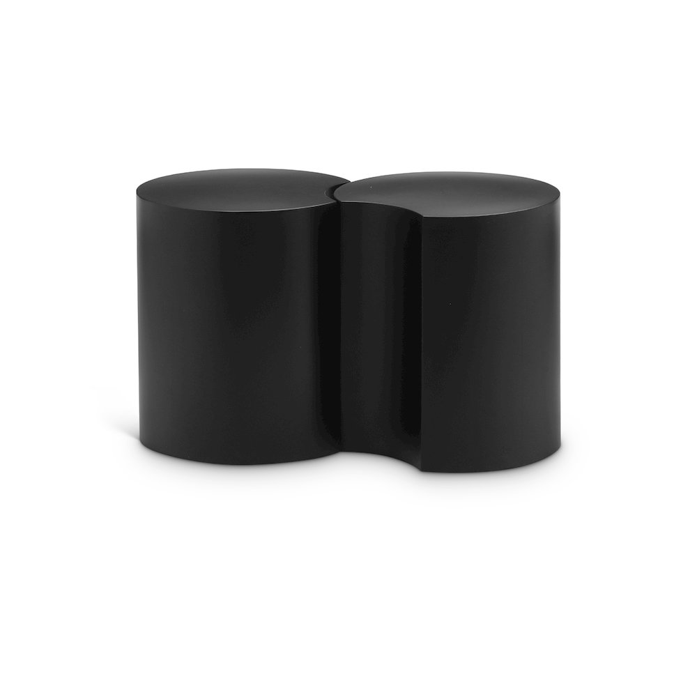 Dimple Black End Table