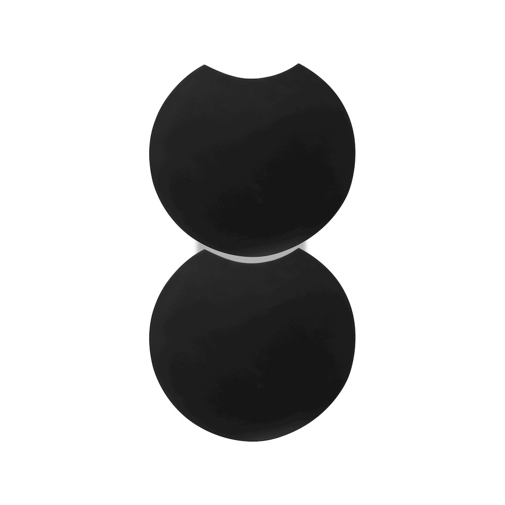 Dimple Black End Table