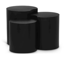 Dimple Black End Table