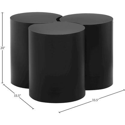 Dimple Black Coffee Table