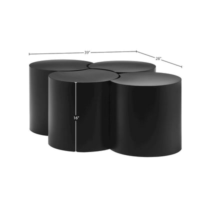 Dimple Black Coffee Table