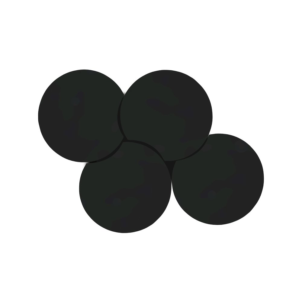 Dimple Black Coffee Table