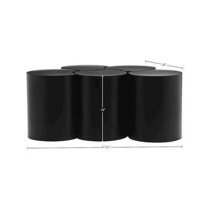 Dimple Black Coffee Table