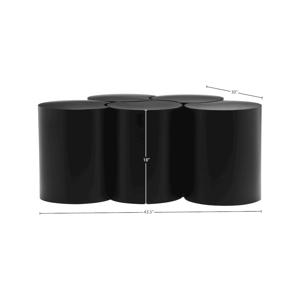 Dimple Black Coffee Table