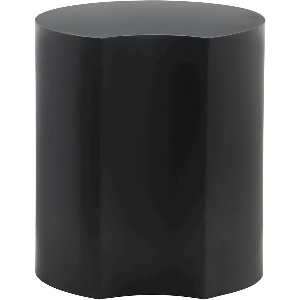 Dimple Black End Table