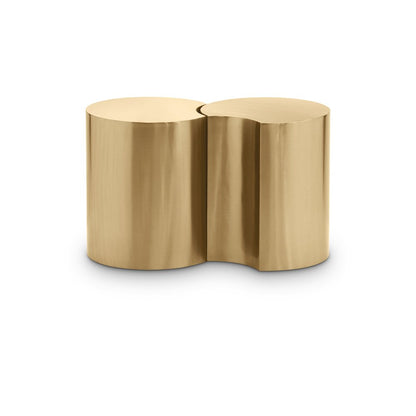 Dimple Gold End Table