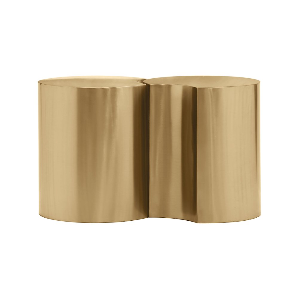 Dimple Gold End Table