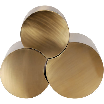 Dimple Gold End Table