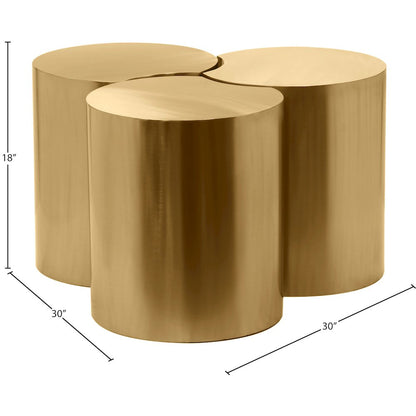 Dimple Gold Coffee Table