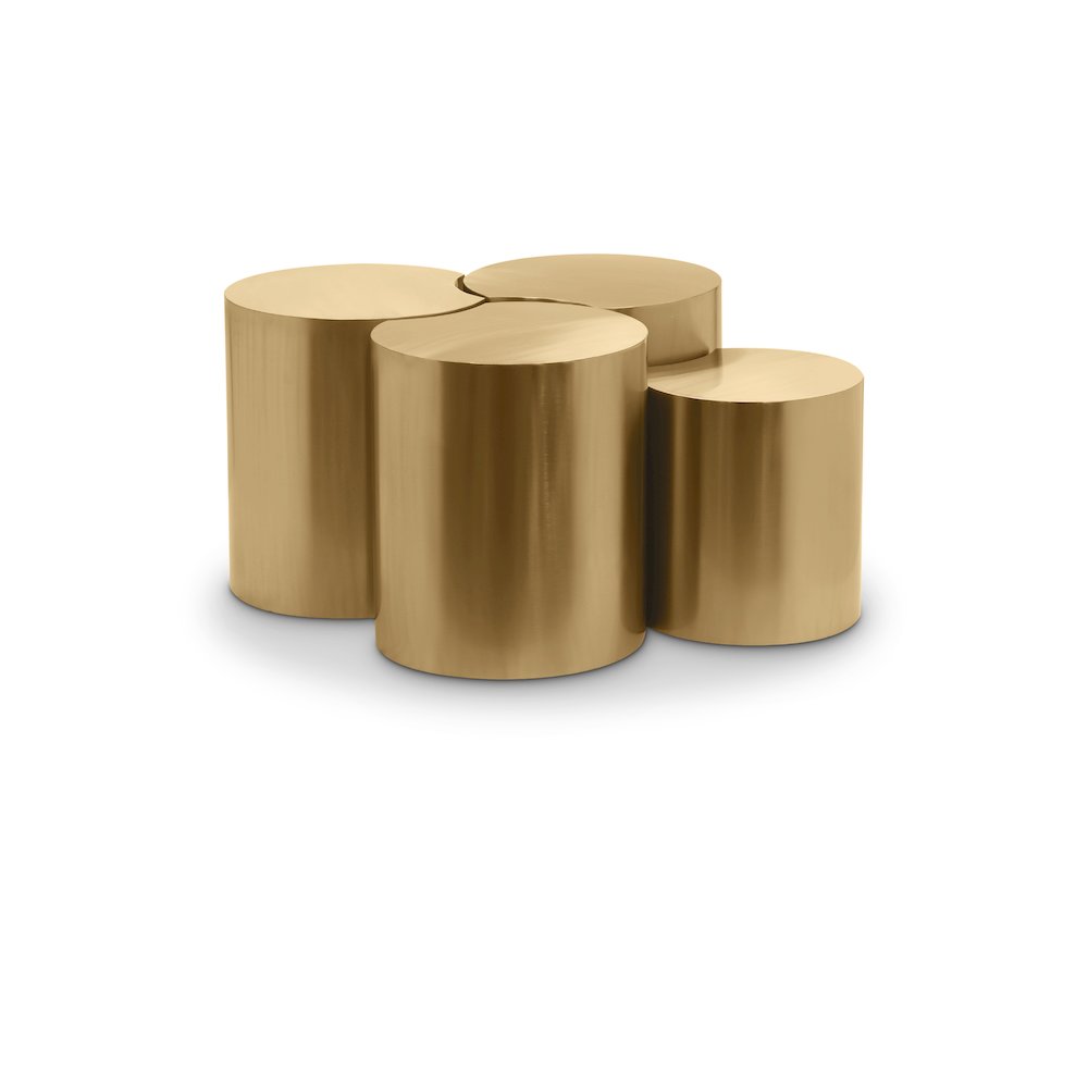 Dimple Gold Coffee Table