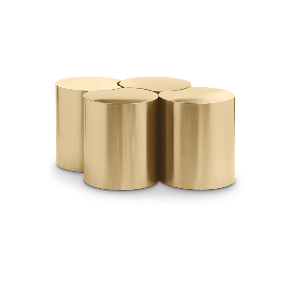 Dimple Gold Coffee Table