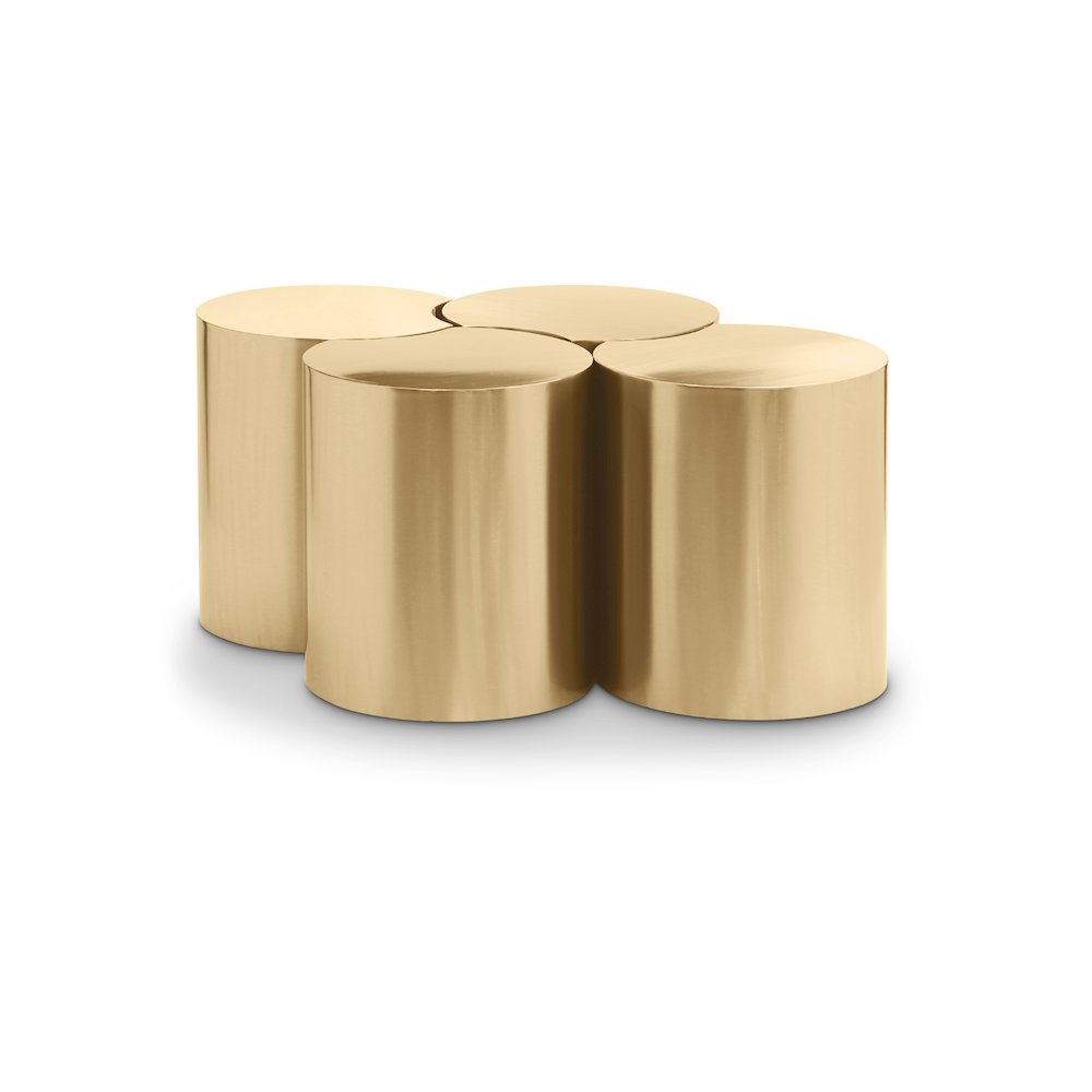 Dimple Gold Coffee Table