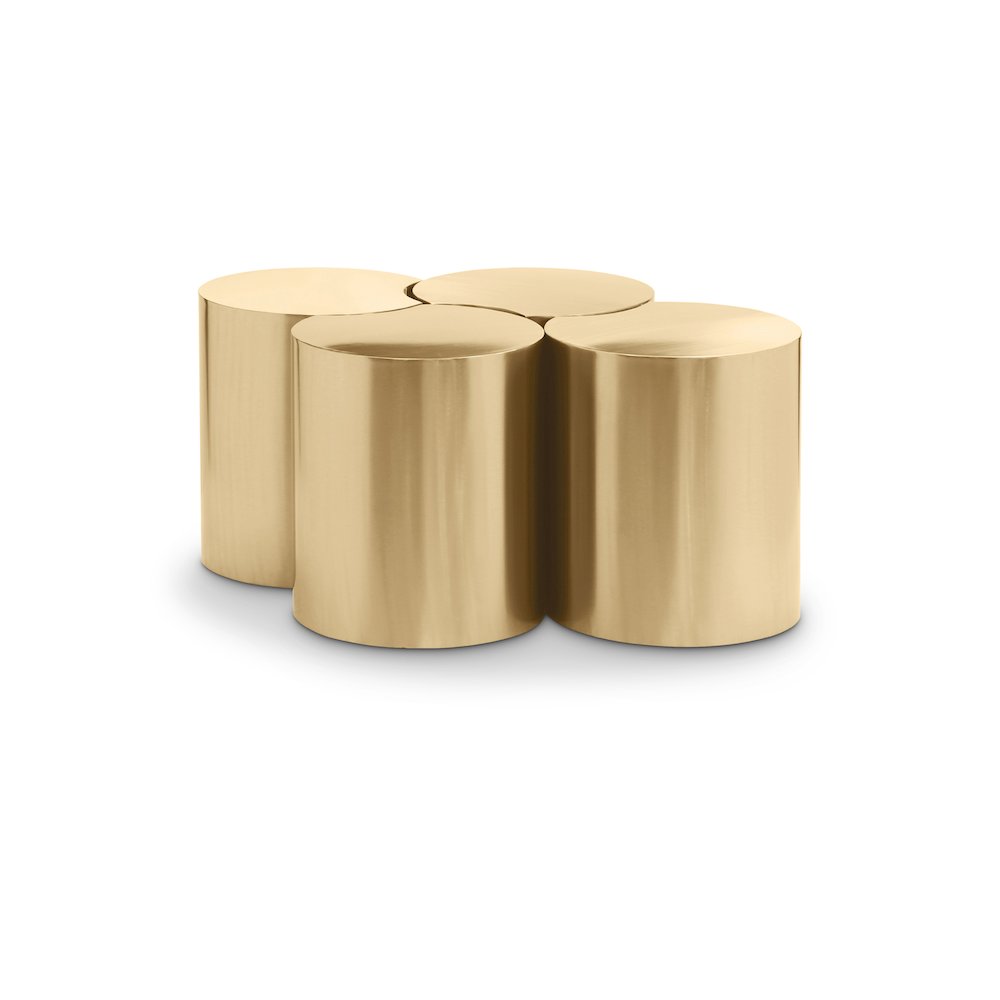 Dimple Gold Coffee Table