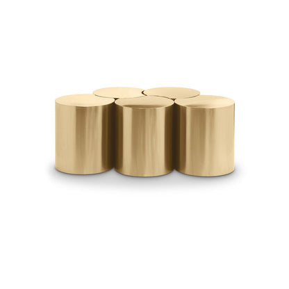 Dimple Gold Coffee Table