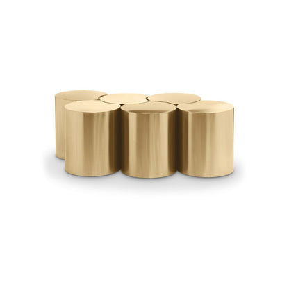 Dimple Gold Coffee Table