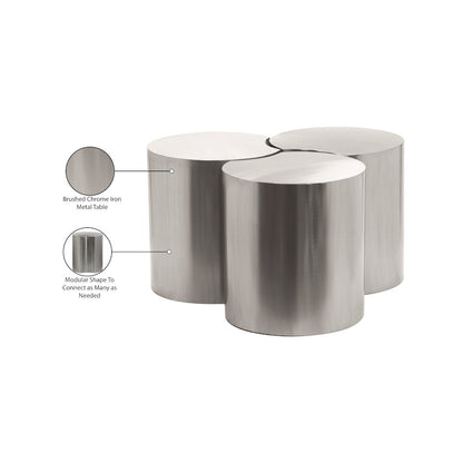 Dimple Silver Coffee Table