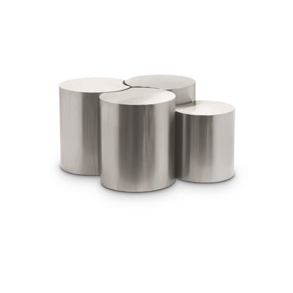 Dimple Silver Coffee Table