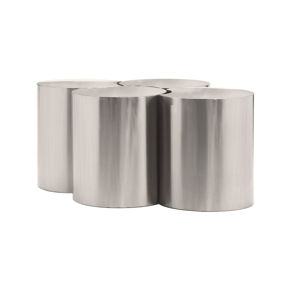 Dimple Silver Coffee Table