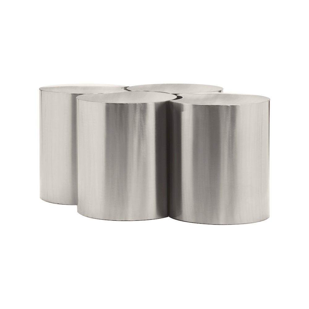 Dimple Silver Coffee Table