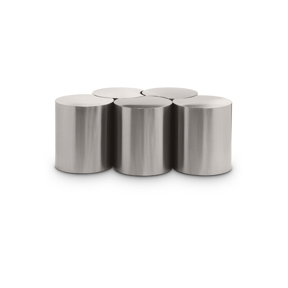 Dimple Silver Coffee Table