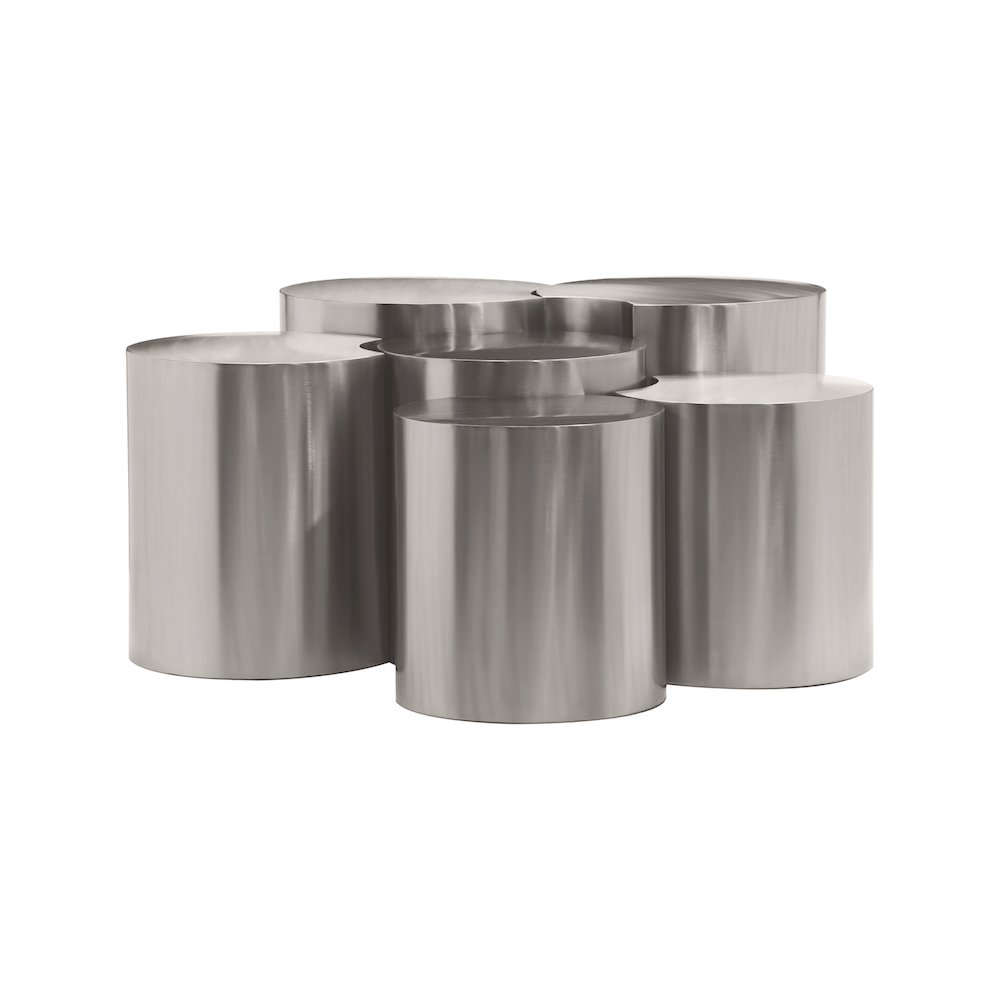 Dimple Silver Coffee Table