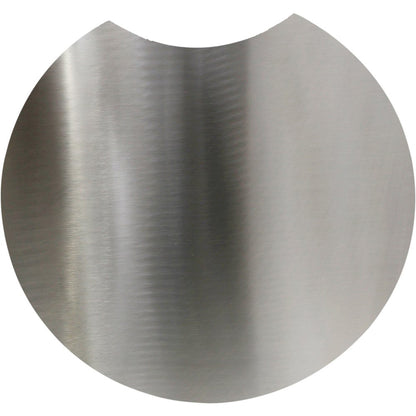 Dimple Silver End Table