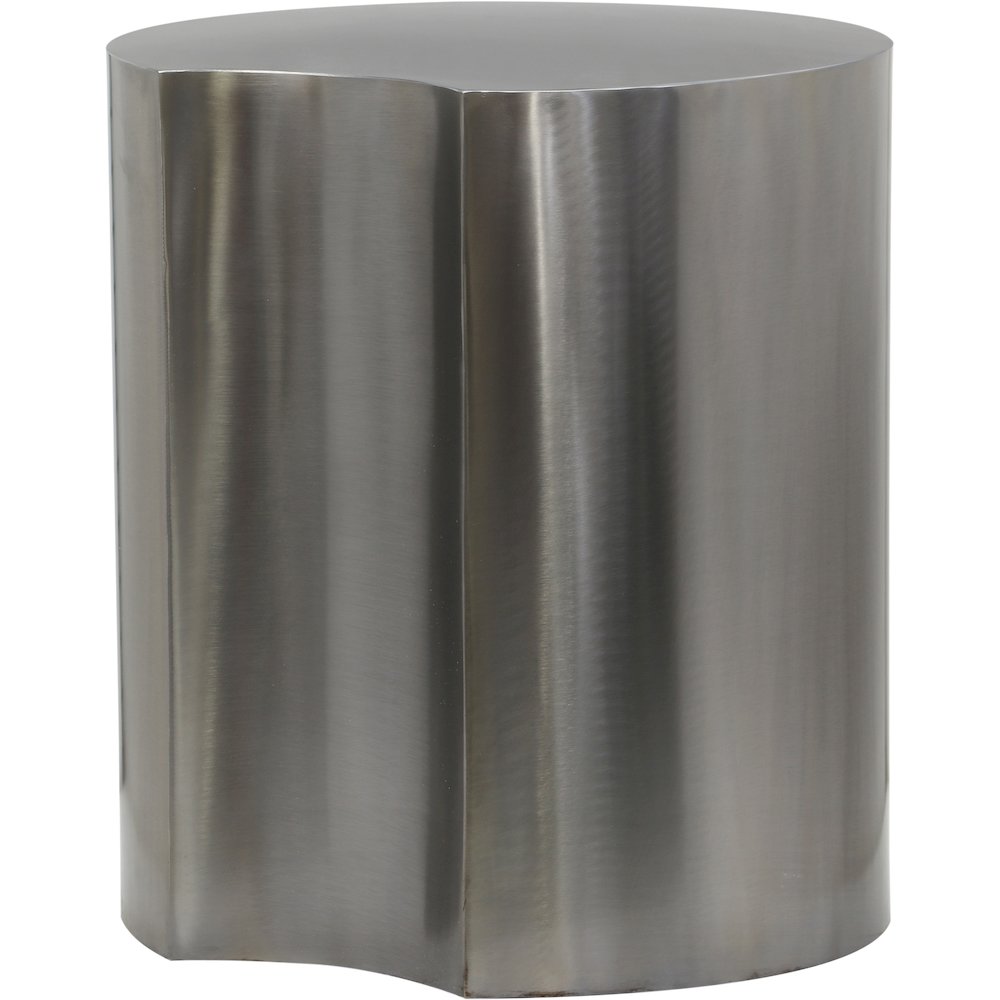 Dimple Silver End Table