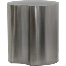 Dimple Silver End Table