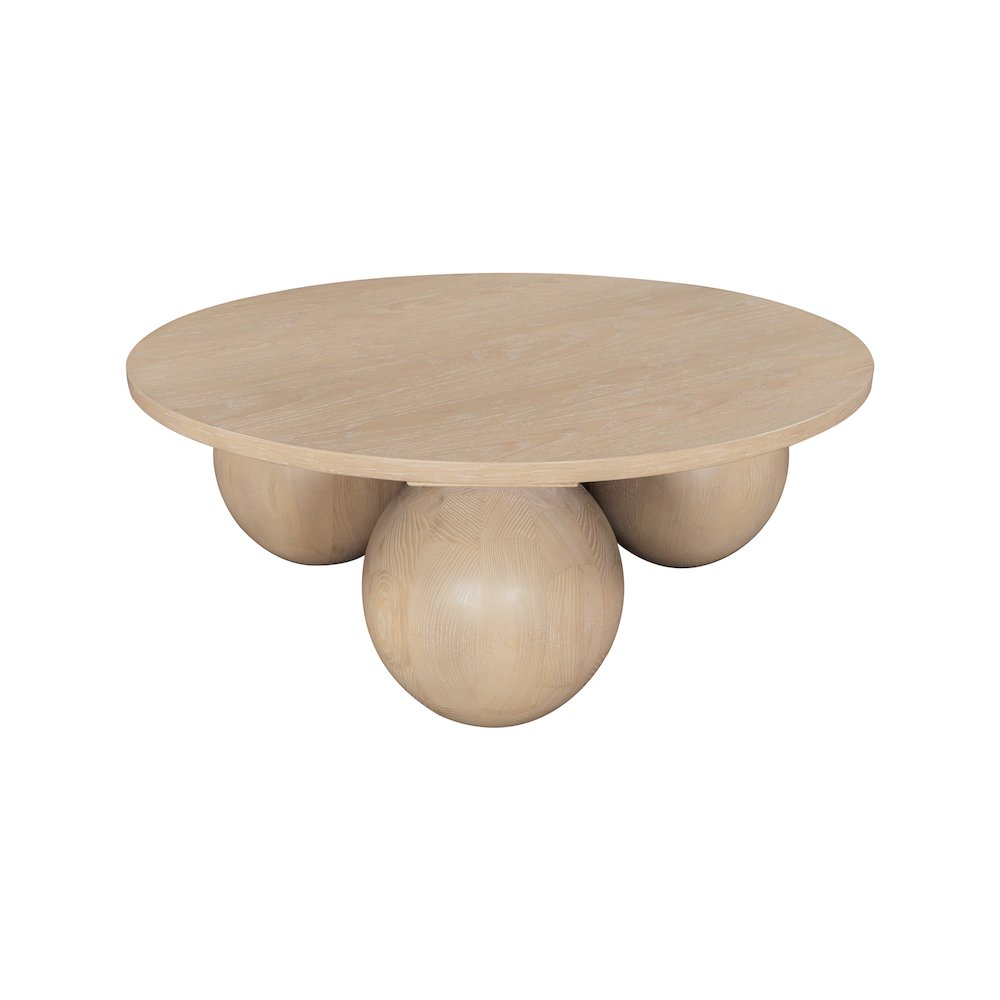 Fitch Natural Oak Veneer Coffee Table