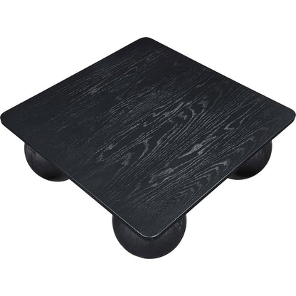 Fitch Black Oak Veneer Coffee Table