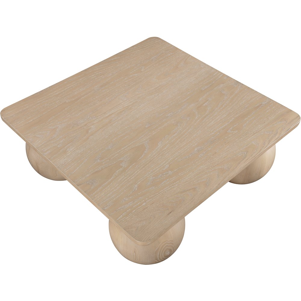 Fitch Natural Oak Veneer Coffee Table