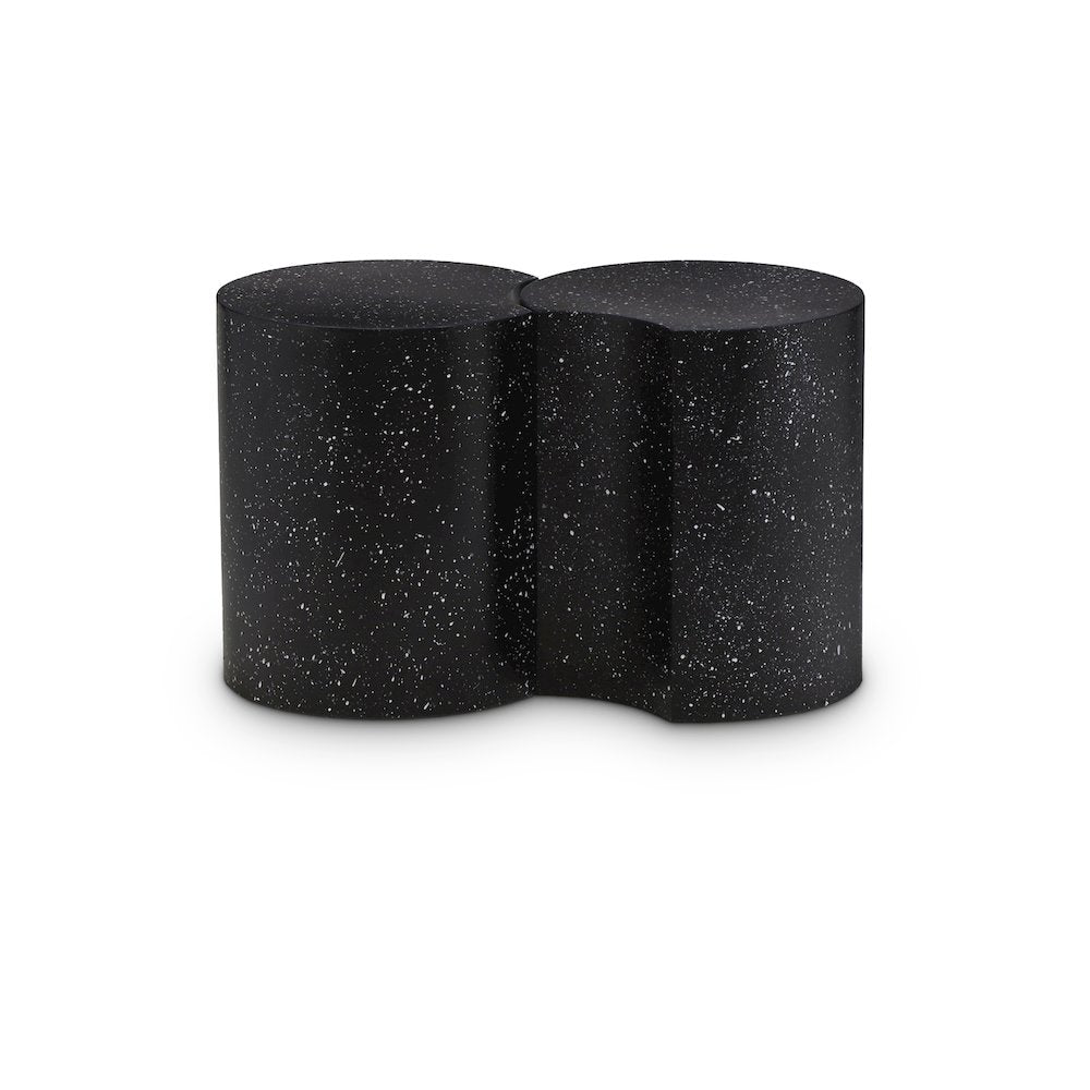 Dimple Black End Table