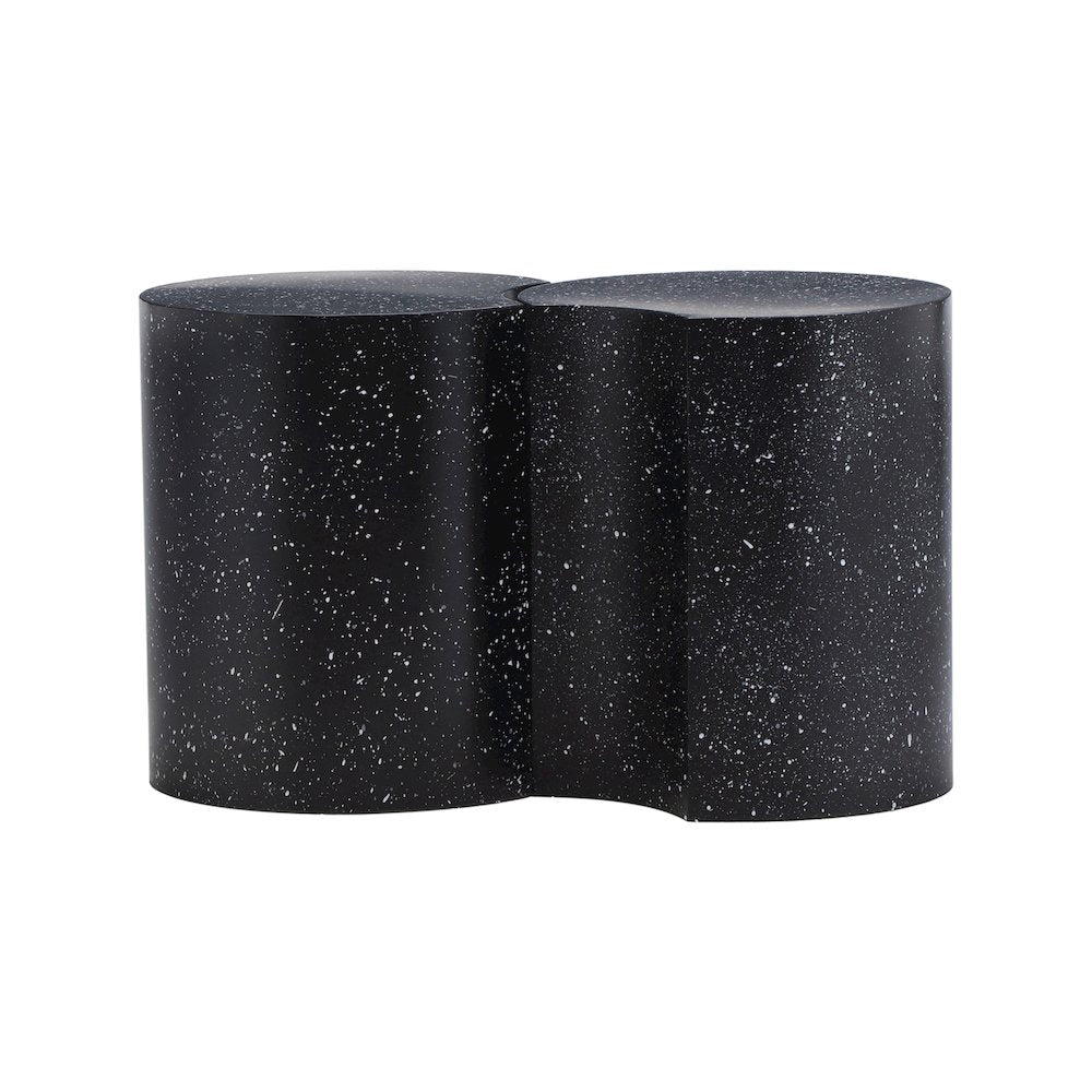 Dimple Black End Table