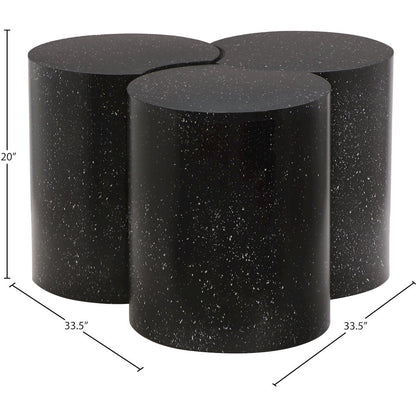 Dimple Black Coffee Table