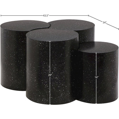 Dimple Black Coffee Table
