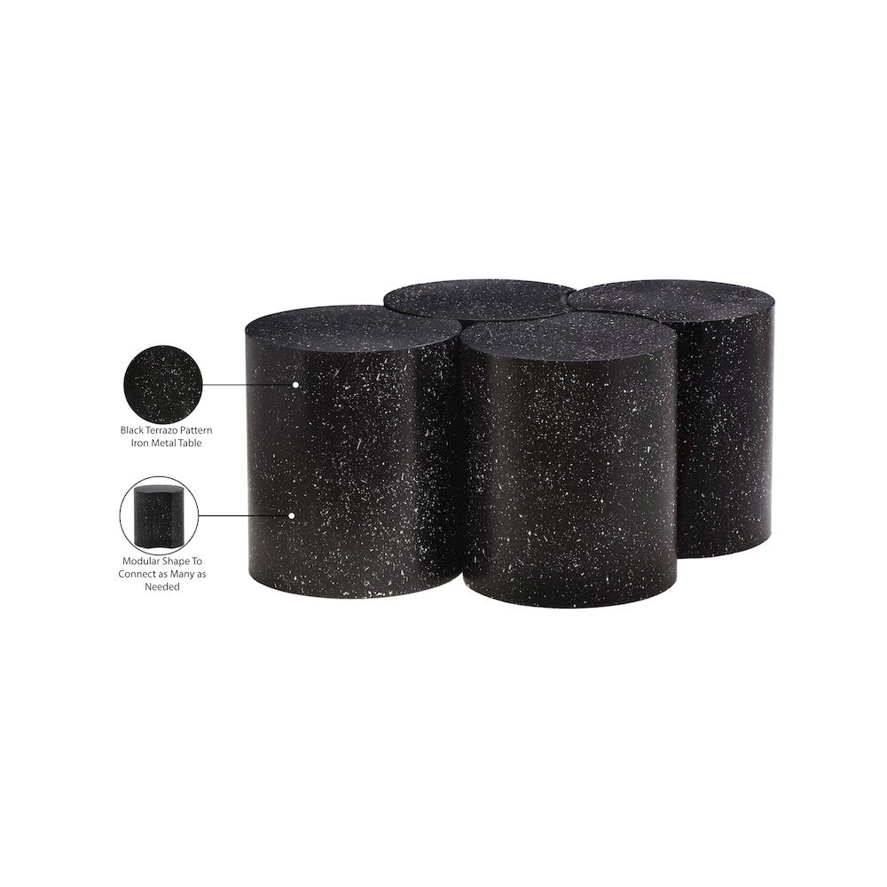 Dimple Black Coffee Table