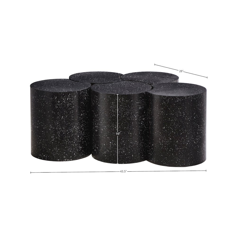 Dimple Black Coffee Table