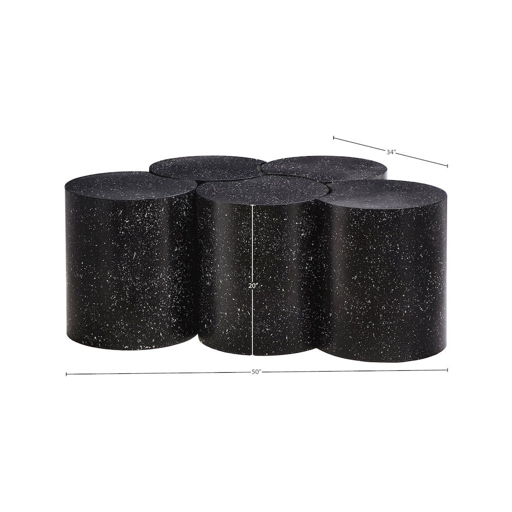 Dimple Black Coffee Table