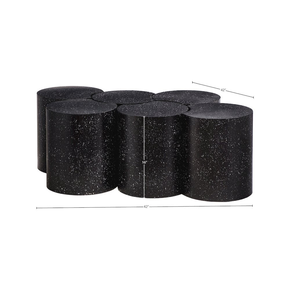 Dimple Black Coffee Table